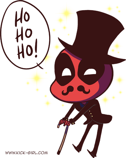 Fancy Deadpool By Valval-d6107u4 - Deadpool Like A Sir (440x550)