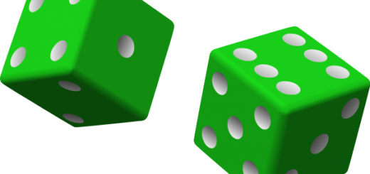 Mysterious Giant Metal Die Washes Up On Shore Of Lake - Dice Clip Art (520x245)