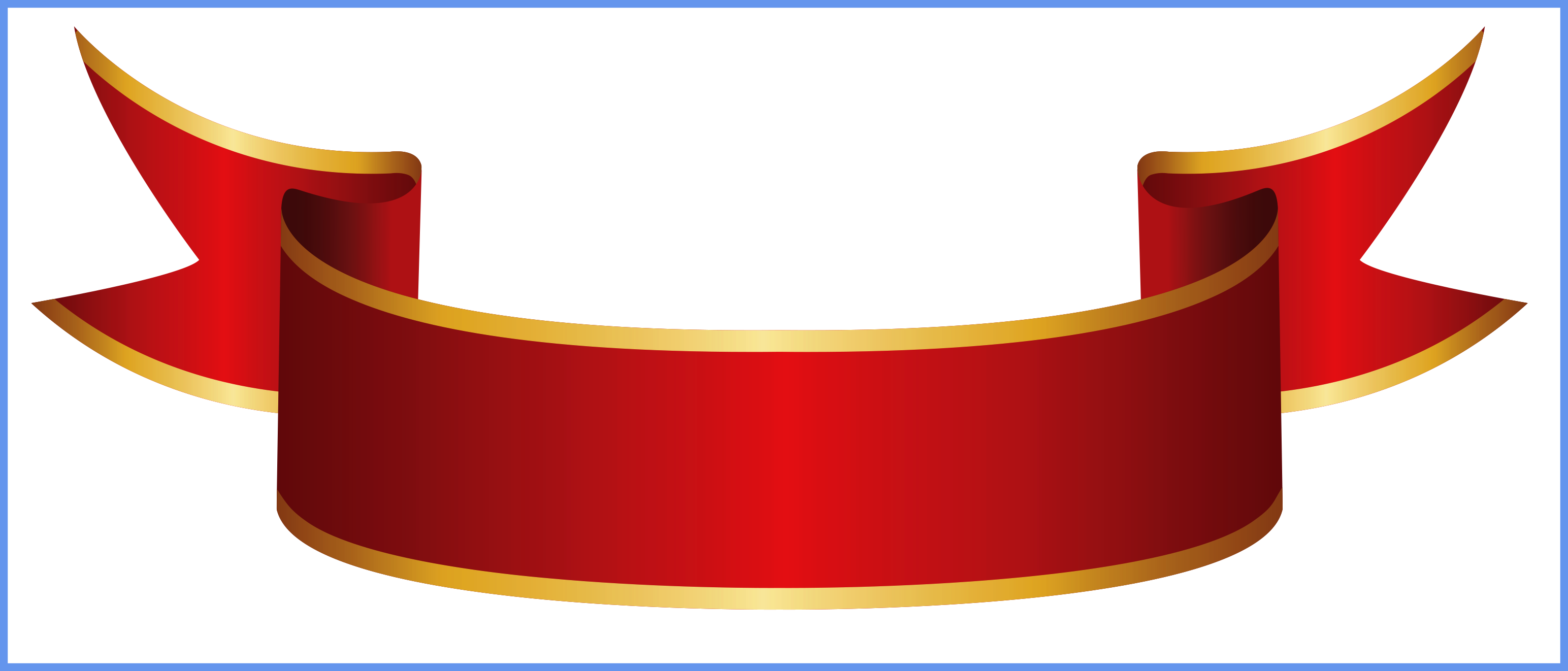Incredible Red Banner Png Clipart Image Gallery Yopriceville - Banner Png (3088x1322)