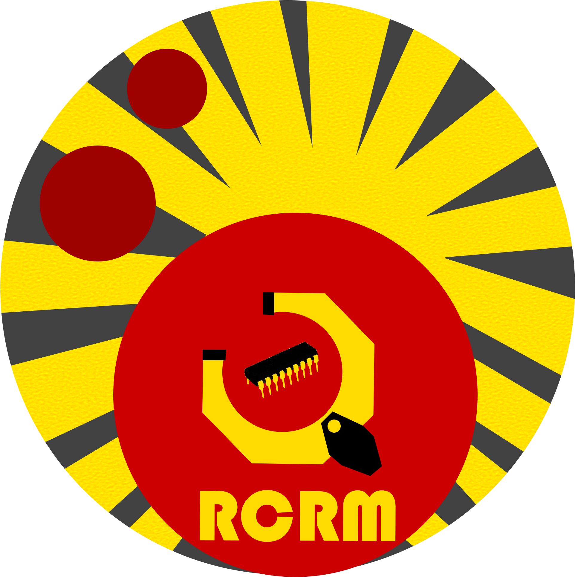 The Made Up Logo For "red Colony, Red Mars" - Mars And Its Two Moons (2033x2033)