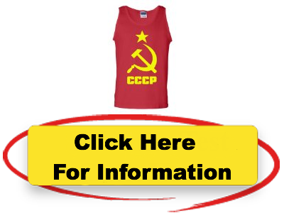 Cccp Soviet Union Russia Ussr Hammer Sickle Adult Tank - Bmc Group (400x300)
