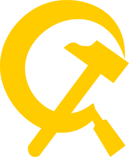 Hammer And Sickle - Hammer And Sickle Transparent (412x500)