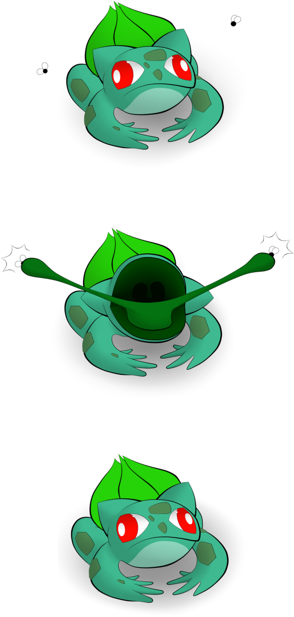 Bulbasaur Vine Whip By Landonbridge - Bulbasaur Vine Whip By Landonbridge (596x1341)