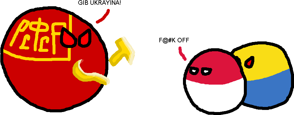 Polish-soviet War - Russian Civil War Polandball (1048x470)