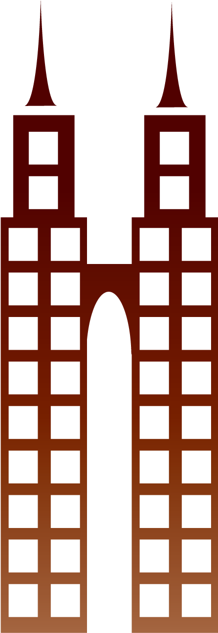 Karaikudi Business Cottage Apartment Illustration - Cartoon Pics Of Towers (1417x1417)