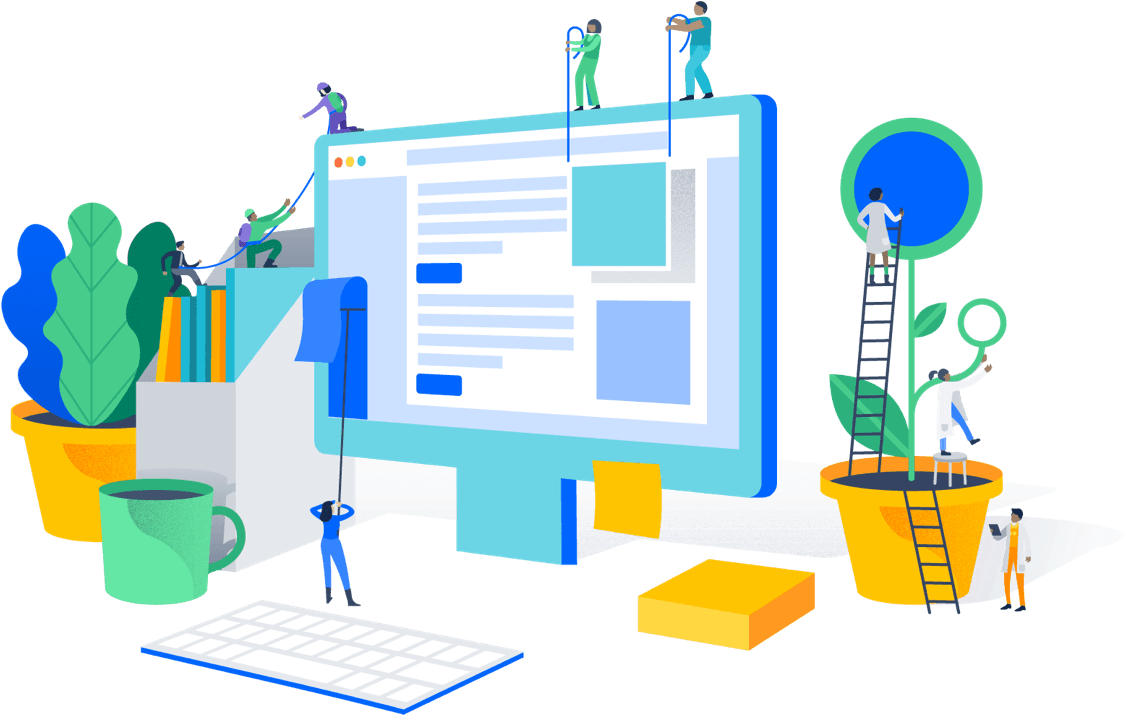 Our Business Attitude - Landing Page Illustrations (1126x716)