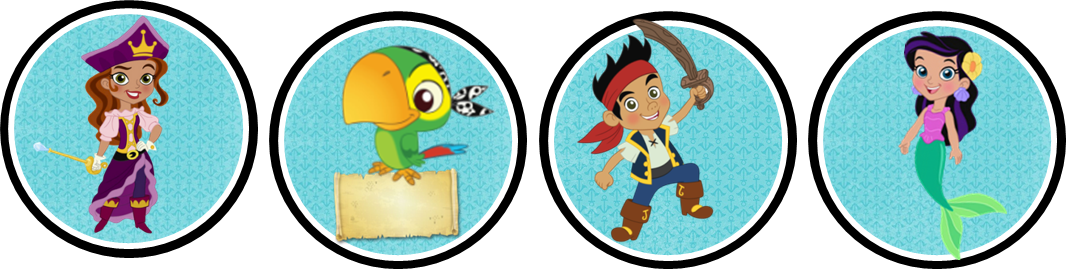 Toppers, Labels Or Stickers Of Jake And The Neverland - Huggies Pull-ups Learning Designs Training Pants Giant (1066x269)