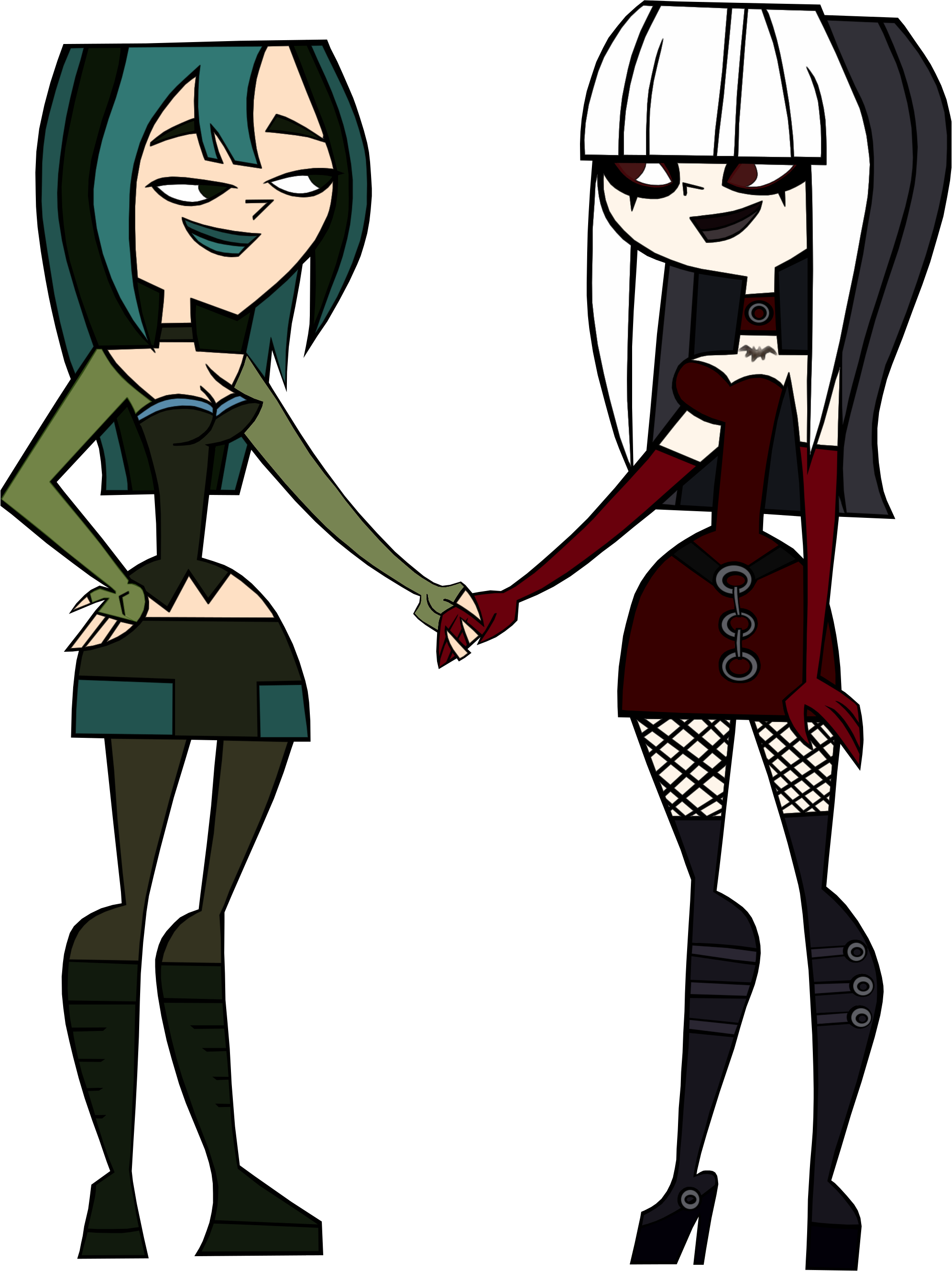 20, July 13, 2015 - Total Drama Island Goth Girl (1991x2658)