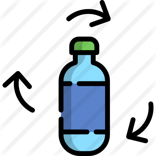 Recycling Bottle - Reusable Shopping Bag (512x512)