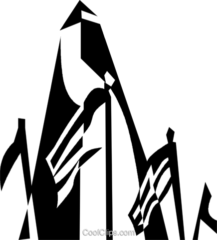 Washington Monument Royalty Free Vector Clip Art Illustration - Washington Monument (435x480)