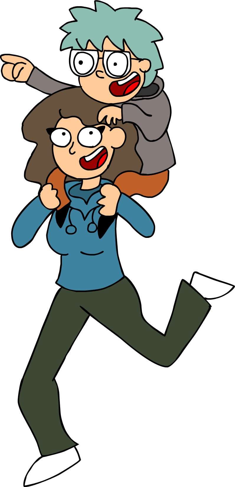 Finger Human Behavior Cartoon Clip Art - Cartoon (797x1648)