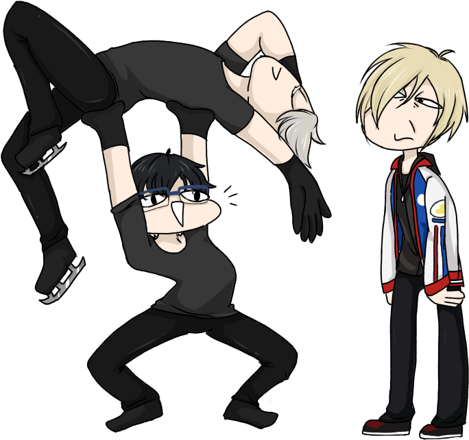 Ice Skating Drawings For Kids - Yoi Victuuri (768x1024)