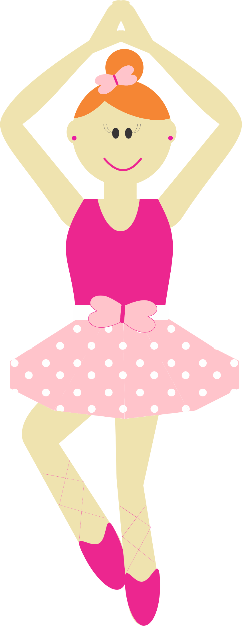 Medium Image - Ballerina Cartoon Png (848x2192)
