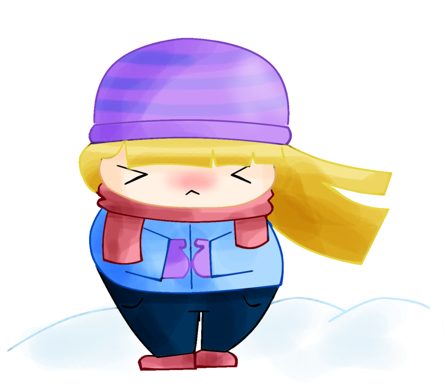 It's Pretty Cold Outside By - Cartoon (900x814)