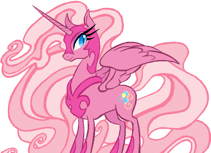 Nightmare Moon In G3 Pinkie Pie's Colors By Colossalstinker - Old My Little Pony Pinkie Pie (703x509)
