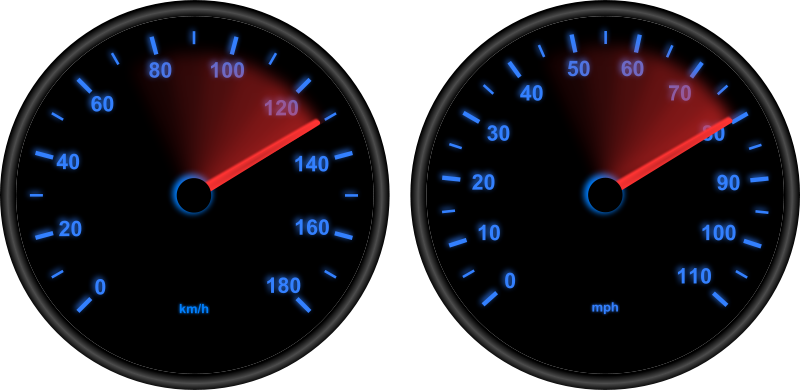 Free Clipart - Car Speedometer Clipart (1538x750)
