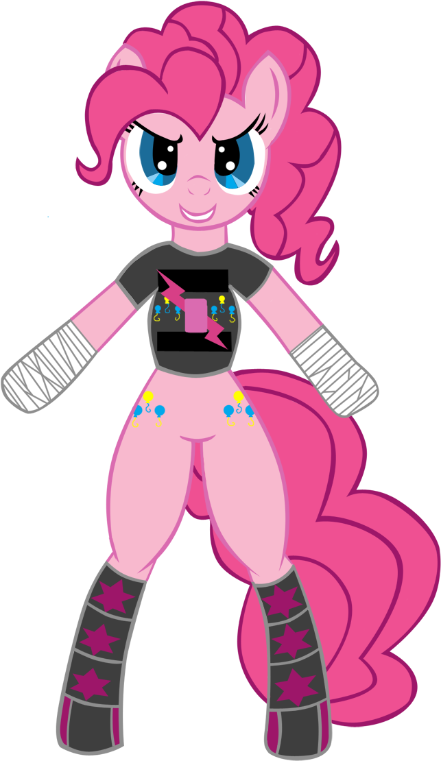 Bipedal, Parody, Pinkie Pie, Pony, Safe, Simple Background, - Cartoon (900x1200)