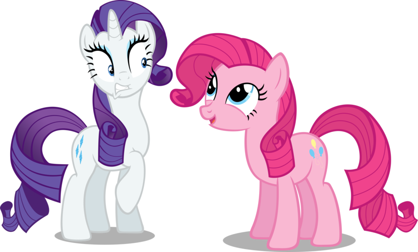 My Little Pony Princess Pinkie Pie - My Little Pony Rarity And Pinkie Pie (829x500)
