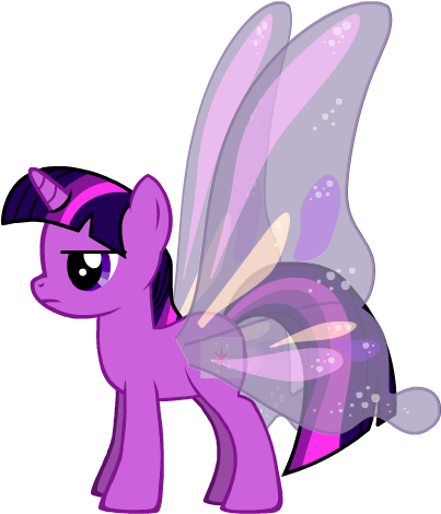 My Little Pony Twilight Sparkle With Wings Download - Butterfly My Little Pony (830x650)