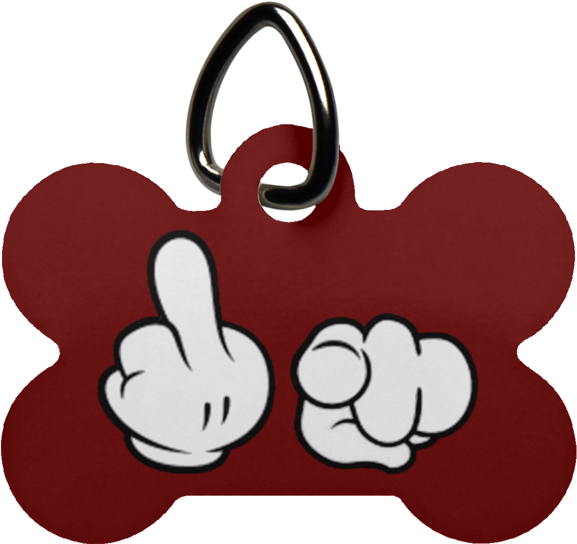 Simply Put Dog Bone Pet Tag - Pet Tag (1155x1155)