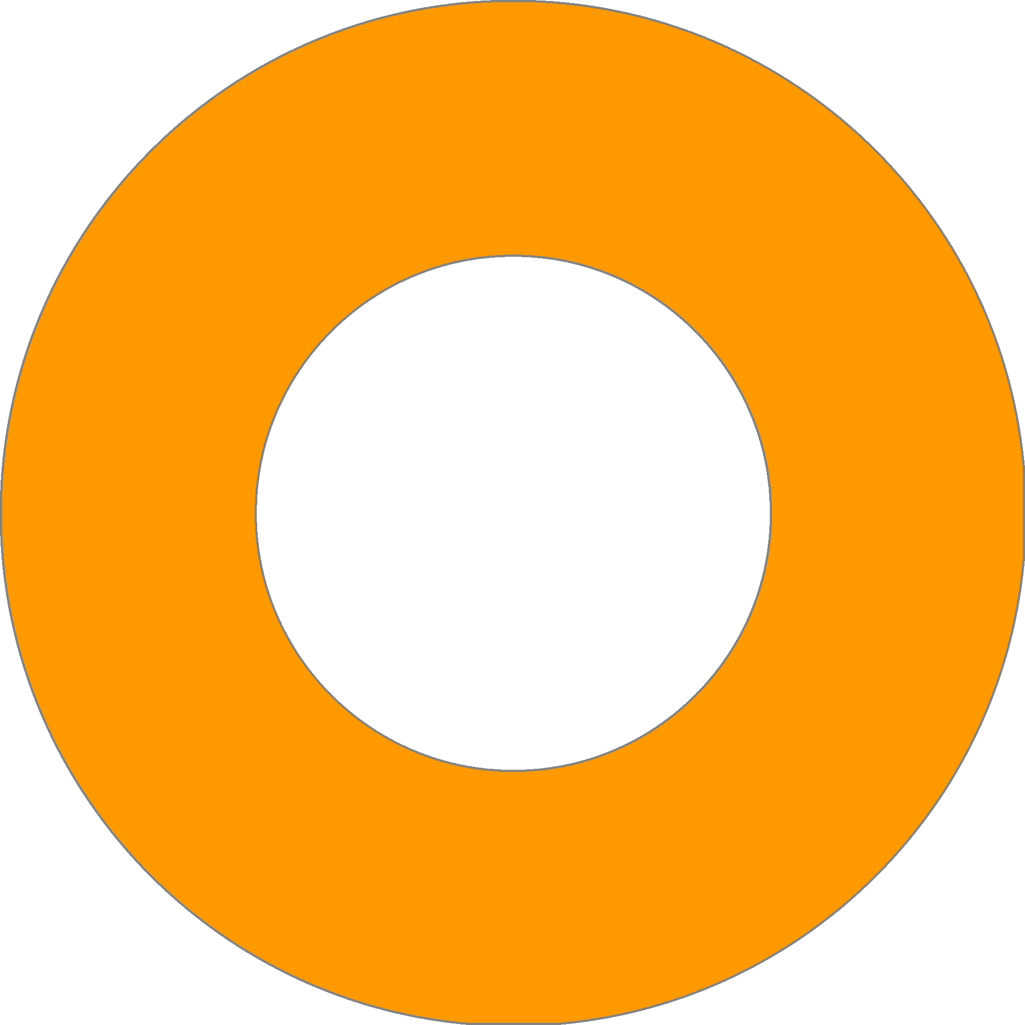 Orange Circle - Circle With Line Through (2000x2000)