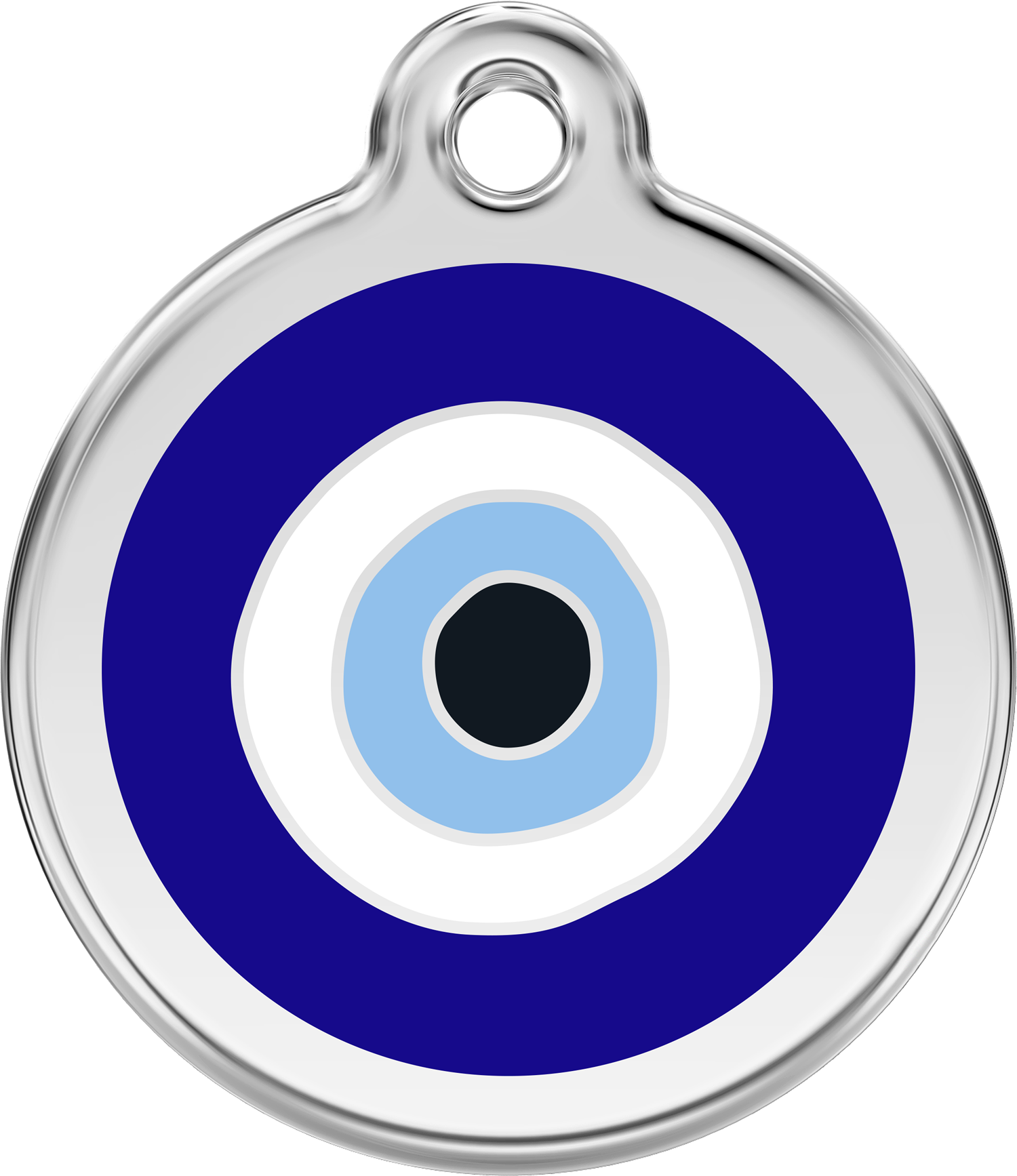 1eenm, 9330725076805, Image - Red Dingo Crown Pet Id Tag - Red (1500x1735)