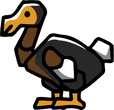 Dodo Clipart Transparent - Dodo Png (373x357)