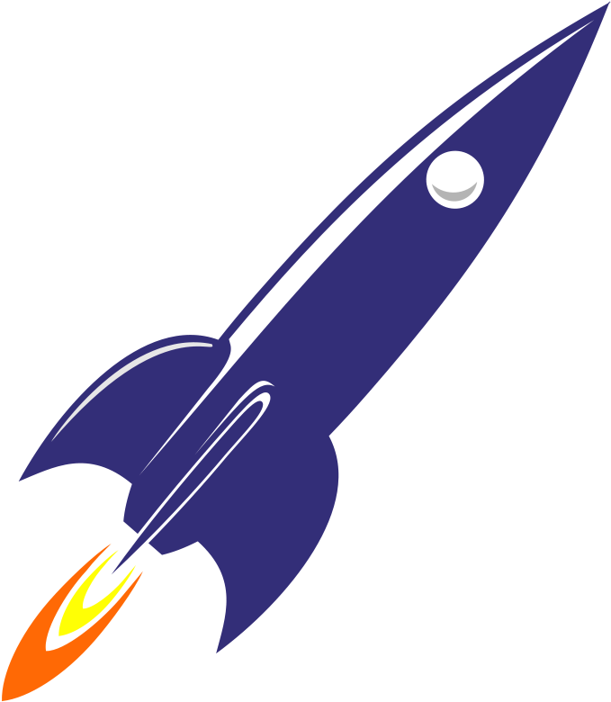 Cartoon Rocket Launch - Neshoba Central High School (800x800)