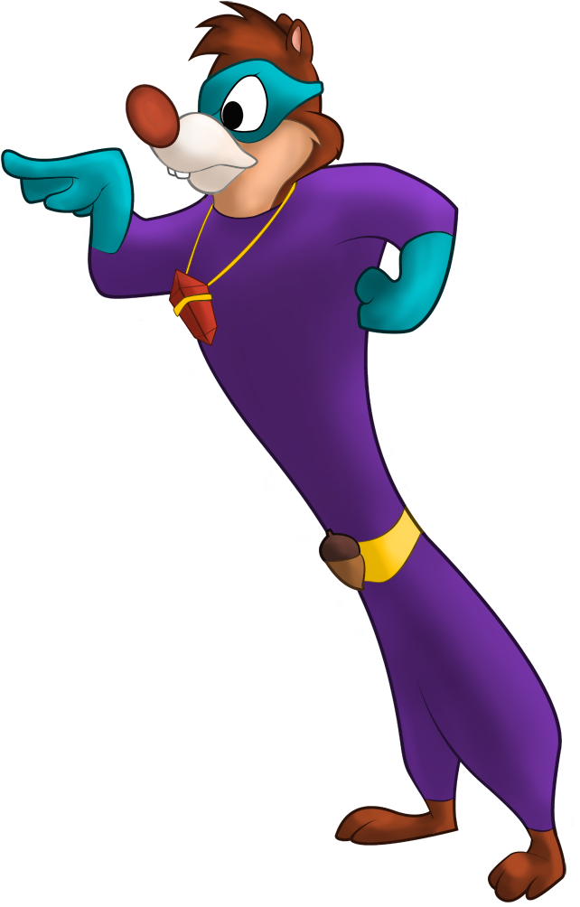 Dale As Rubber Bando By Miceandducks Dale As Rubber - Cartoon (743x1095)