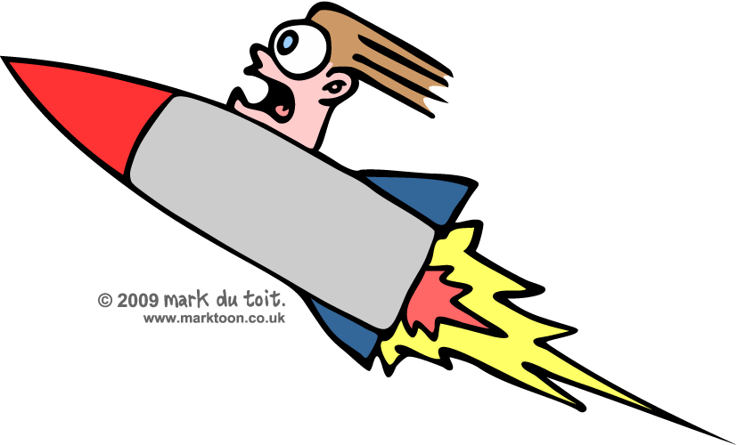 Rocket Clipart Animated - Fast Clipart (827x500)