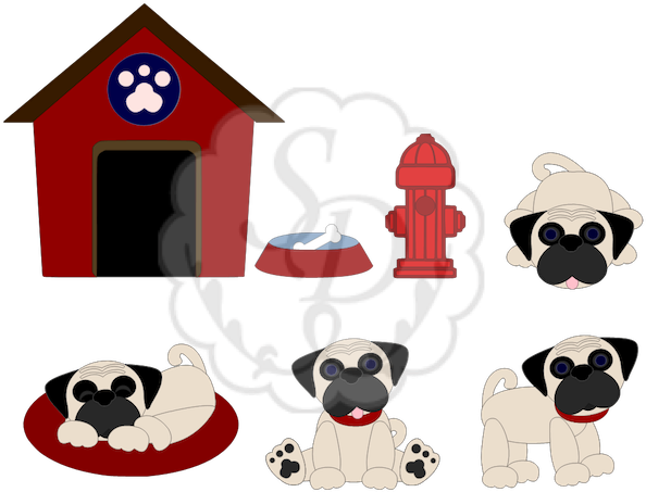 Pug Puppies - Pug (600x460)