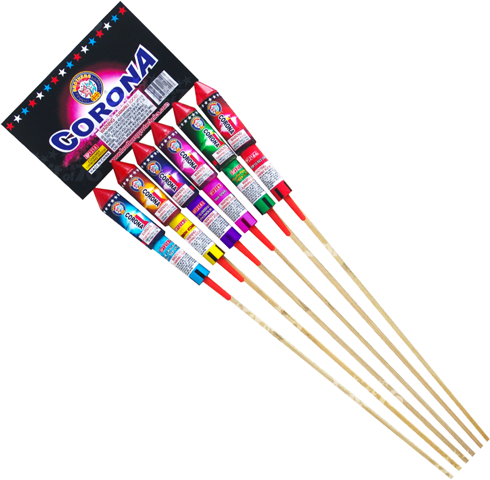 Grounded - Corona Rocket Firework (1000x1000)