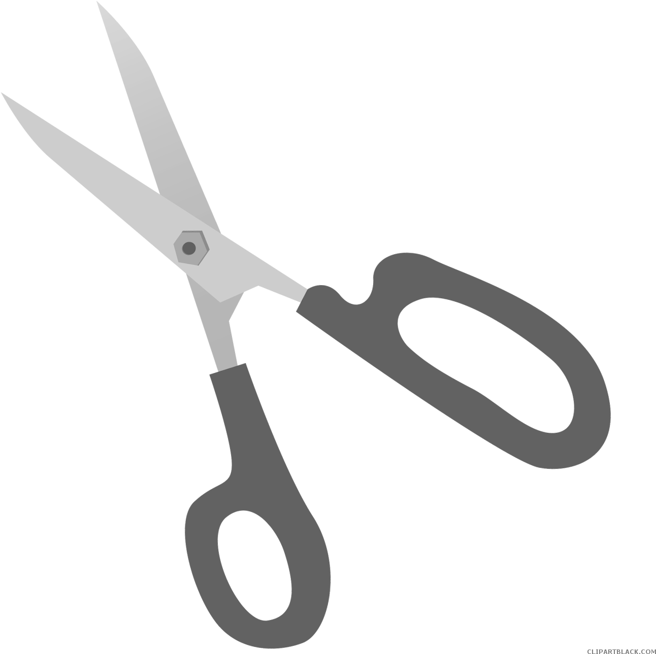 Scissor Tools Free Black White Clipart Images Clipartblack - Scissors Clipart Transparent Background (1349x1313)