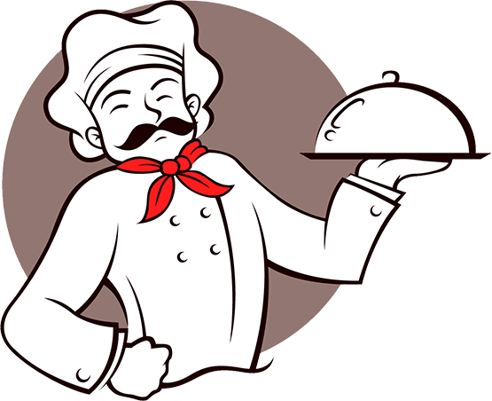 Hotel Waiter Clipart (600x631)