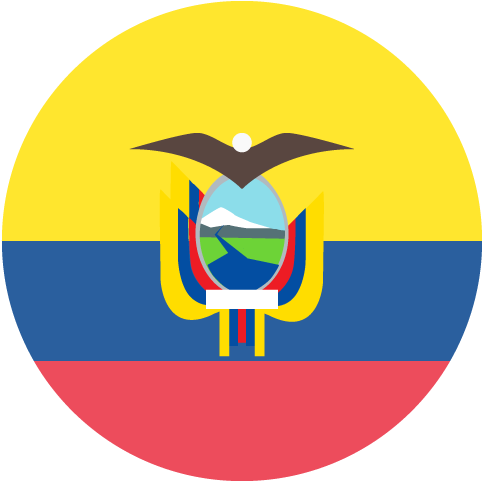 Ecuador Flag Vector Emoji Icon - Ecuador Flag Ecuadorian Bandera Money Box (512x512)