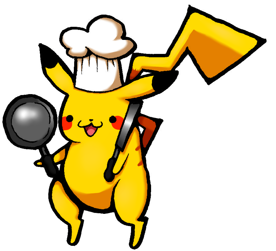 Picklemittens Chef Pikachu W/o Background By Picklemittens - Digital Art (950x967)