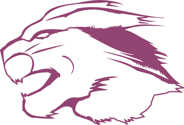 Cougar Head Clip Art At Clker - Clip Art (600x408)