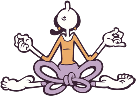Peace - Yoga Comic (490x356)