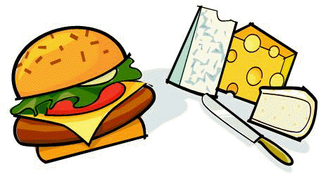 Oily Food Clipart - Say Cheese! Shower Curtain (506x268)