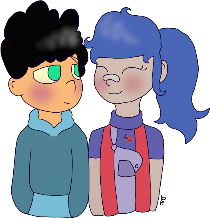 Ollie And Max By Beabea-bobcat - Cartoon (959x833)