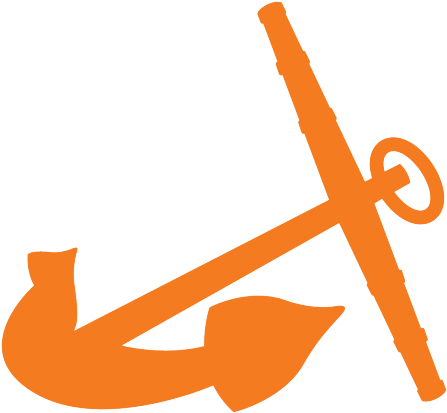 Anchor Silhouette Clip Art Vector And Illustration - Hope College Logo Png (1352x1260)