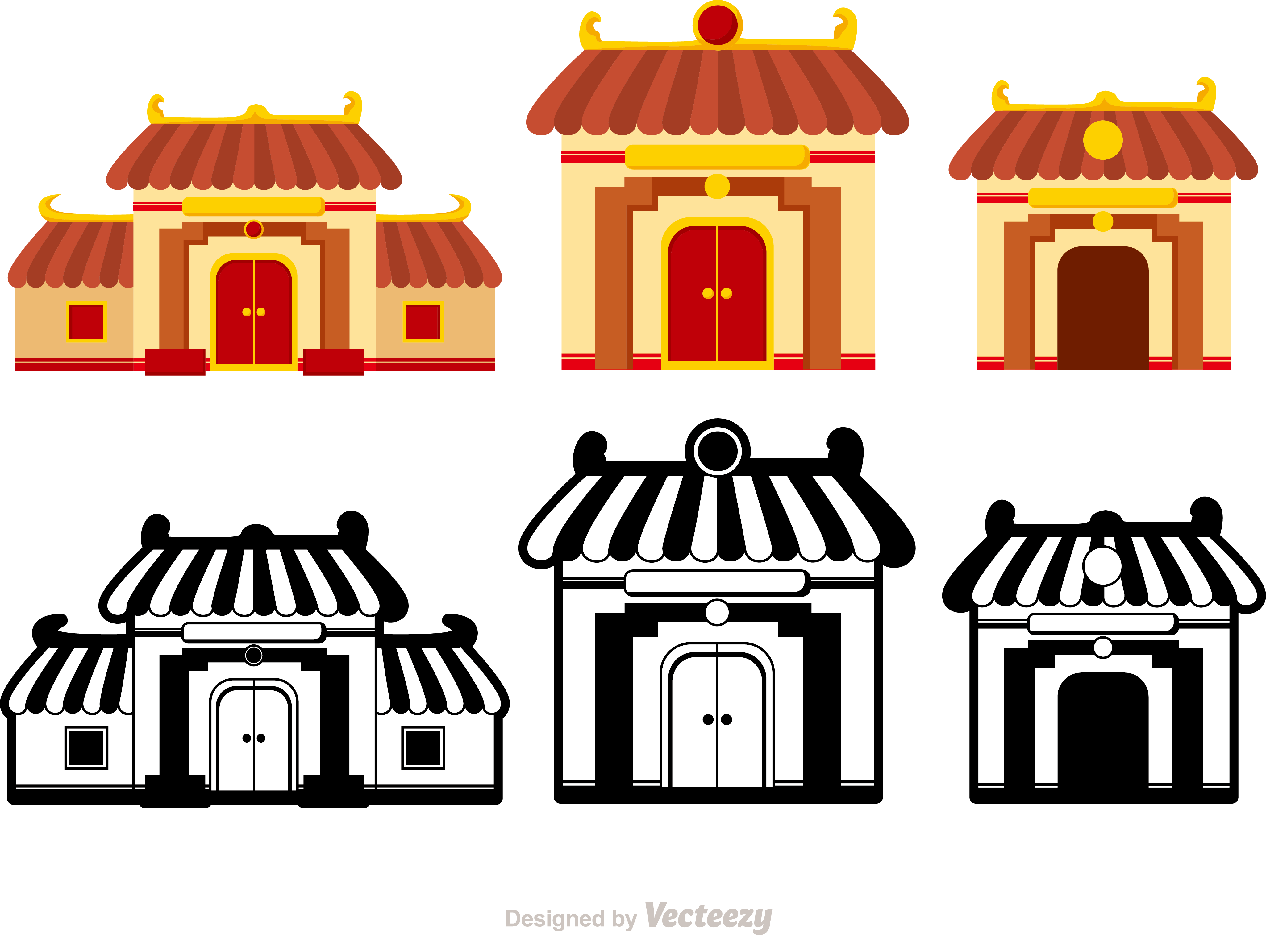 China Chinese Temple Clip Art - Chinese Temple Vector Free Download (4102x3031)