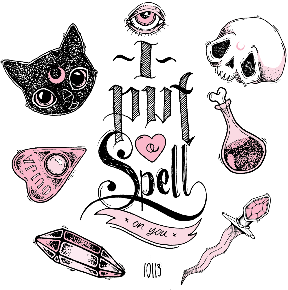 Silverwitch - Put A Spell On You Tattoo (1280x1062)