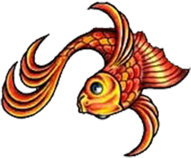 Fish Tattoos Png Transparent Images - Fish Tattoo Png (400x334)
