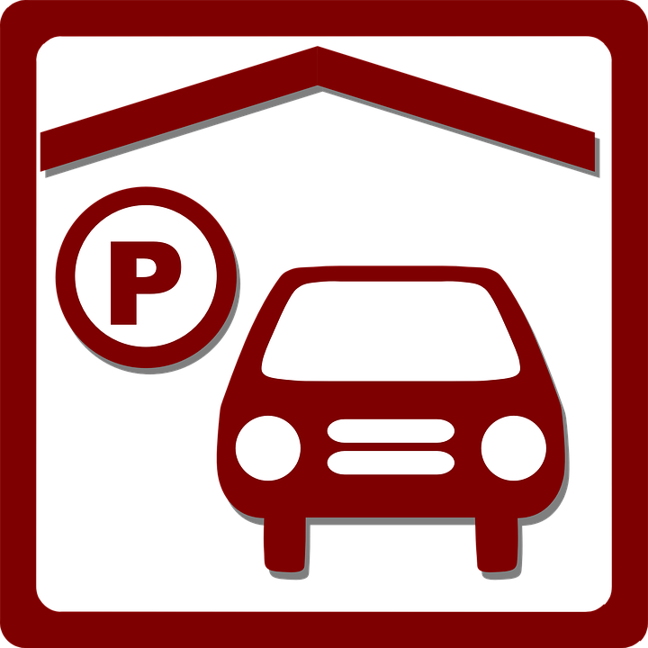 Parking Service/garage - Parking Icon (900x899)
