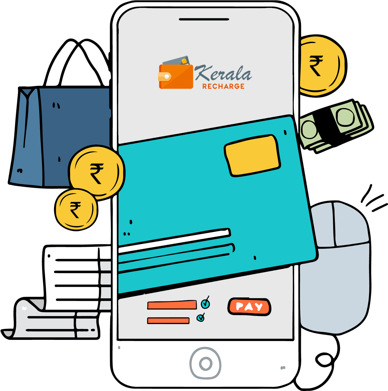 Welcome To Kerala's Largest Online Recharge Portal - Prepay Mobile Phone (1503x1738)