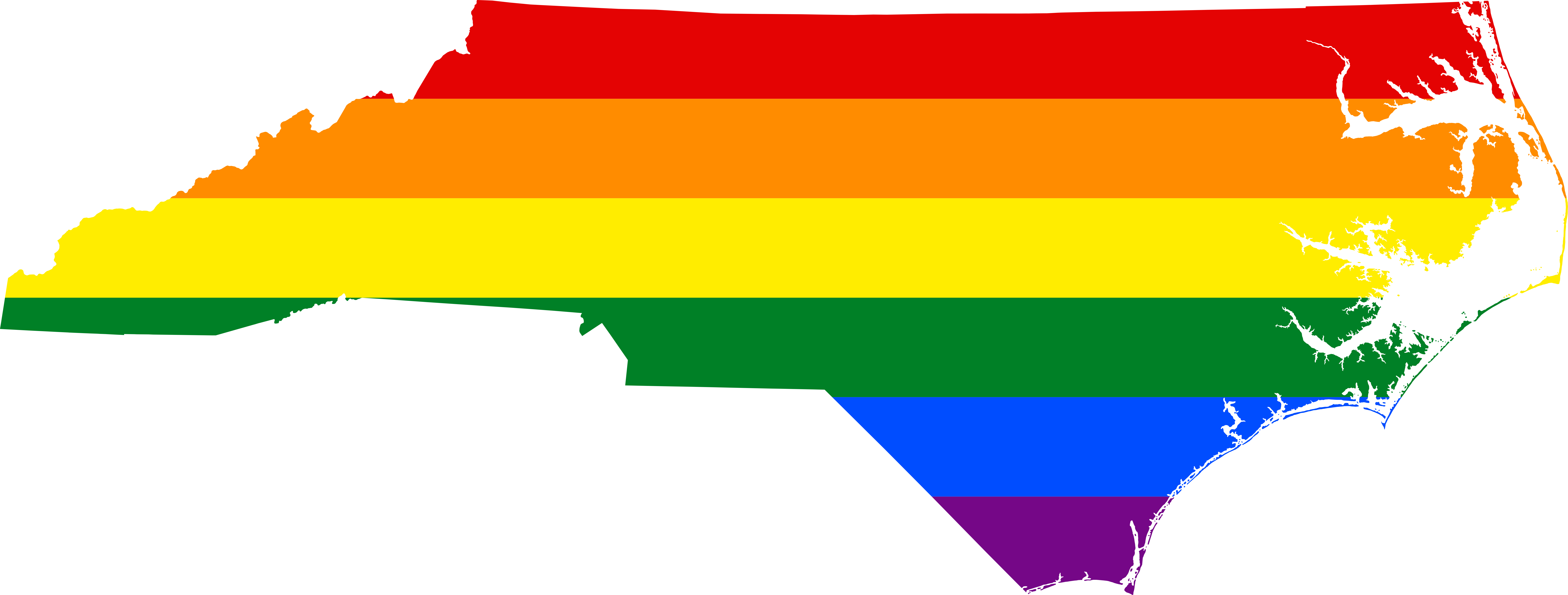 Which Seeks To Ban Gay Marriage In North Carolina, - North Carolina Map Vector (8061x3056)