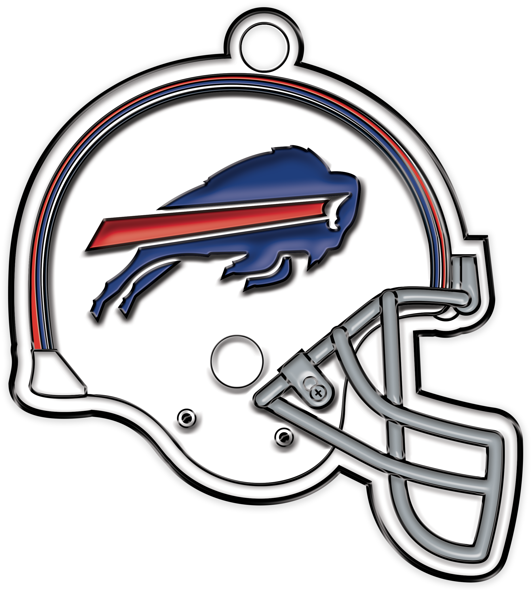 Buffalo Bills Clipart Helmet - Buffalo Bills Helmet Logo (2048x2048)