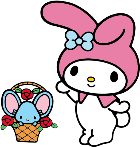 My Melody Hello Kitty Sanrio Animation - My Melody Png (480x502)