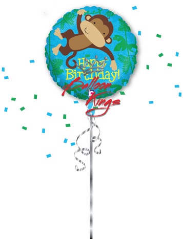 Monkey Buddy - 18"pkg Hbd Monkey (417x500)